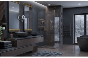 Душевой уголок Ambassador Diamond 12011110 100х100 см - 2