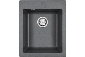 Мойка кухонная Paulmark Leer PM104249-DG графит
