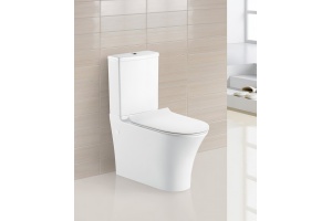 Унитаз-компакт BelBagno Deluca безободковый - 3