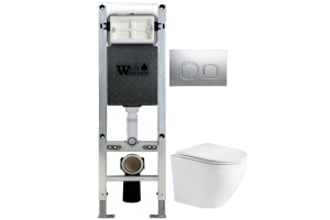 Комплект Weltwasser AMBERG 350 ST + MERZBACH 004 MT-WT + AMBERG RD-MT CR (10000006561)
