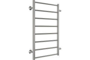 Водяной полотенцесушитель Terminus  Аврора П8 500x800 Хром боковое подключение - 2