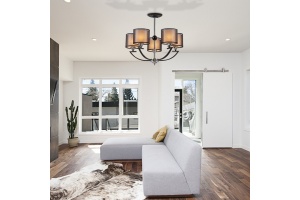 Люстра на штанге Hiper Andrea H025-5 - 2