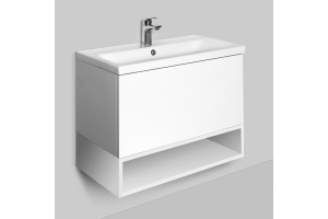 Тумба для комплекта Am.Pm Gem 60 белый глянец, с 1 ящиком - 3