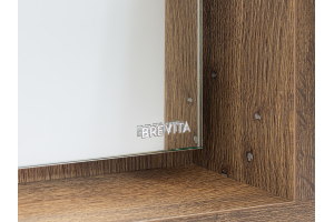 Dallas - 90 Зеркало свет ДСП (Дуб Галифакс) - 3