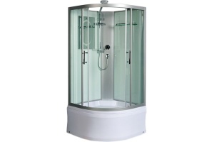 Душевая кабина Weltwasser WW500 HALLE 901 90х90 хром (10000003239)