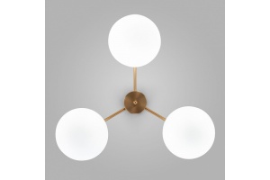 Люстра на штанге Eurosvet Like 30190/3 латунь - 3