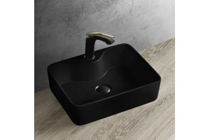 Накладная раковина Vincea 47.5 черная матовая - 2