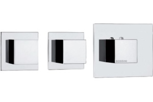 Термостат Bossini Cube 2 Outlets LP Z032203 для ванны с душем, хром
