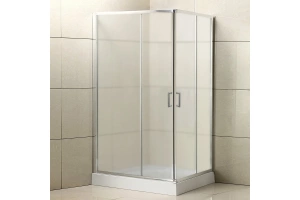 Душевой уголок BelBagno Uno 120х80 стекло текстурное (UNO-195-AH-2-120/80-P-Cr)