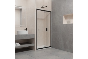Душевая дверь RGW Passage PA-02B 80х185 профиль черный стекло прозрачное - 2