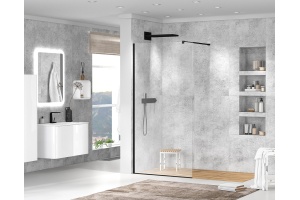 Душевая перегородка Cezares Liberta-L-1-105-C-NERO - 2