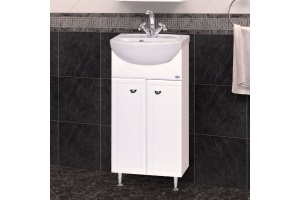 Тумба с раковиной Misty Соло 40 две двери