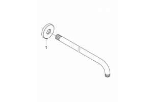 Кронштейн для верхнего душа Grohe Rainshower 28361000 - 2