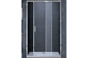 Душевая дверь Vincea Alpha 120 хром стекло прозрачное