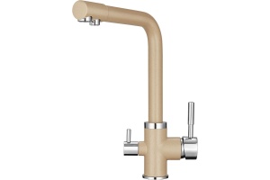 Смеситель Granula GR-2015 песок, для кухонной мойки