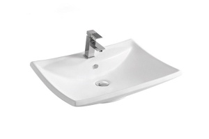 Раковина накладная Ceramalux N 60 белый (9111) - 3