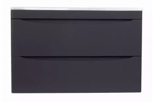 Тумба под раковину Style Line Бергамо мини 90 черная