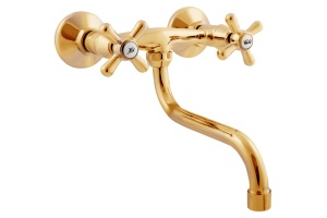 Смеситель для кухни Rav Slezak Morava retro золото