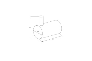 Комплект  одинарных крючков - 2