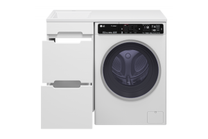 Тумба под стиральную машину Misty Байкал 40 белая глянцевая - 3