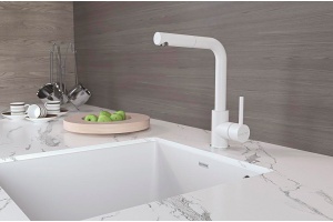 Смеситель Paulmark Kassel для кухонной мойки, белый Ka214311-431TW - 2