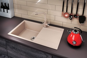 Мойка Flortek Консул 840, бежевый FG  - 2