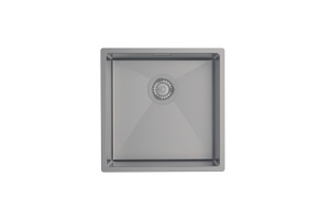 Мойка, нерж. сталь, универсального монтажа, графит