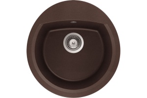 Мойка  Eclipse 45  Cristalite корз.клапан мокка