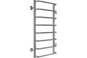 Водяной полотенцесушитель Terminus Стандарт П8 400x800 Хром боковое подключение - 2