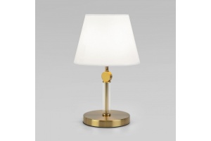 Настольная лампа декоративная Eurosvet Conso 01145/1 латунь