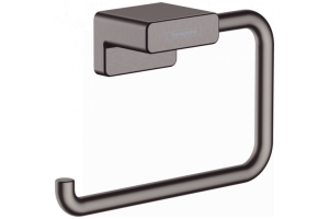 Держатель туалетной бумаги AddStoris Hansgrohe 41771340, шлиф. черный хром