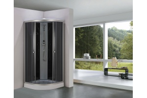 Душевая кабина Style Ecostyle 90х90 хром стекло тонированное - 2