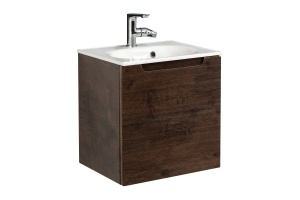 Тумба с раковиной BelBagno Etna 50 L темное дерево - 2