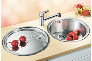 Мойка кухонная Blanco Rondosol 513306 сталь - 2