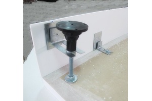 Поддон для душа Good Door Атриум 140x90 с ножками и экраном - 3