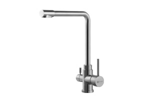 Смеситель для кухонной мойки Lemark Expert черный металлик (LM5060S)