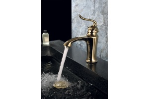 Смеситель для раковины Lemark Brava золото (LM4706G) - 3