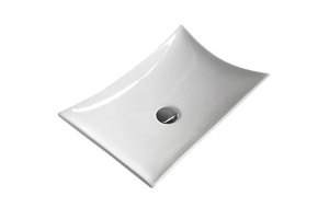 Раковина накладная Ceramalux N 57 белый (7701B)