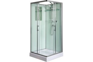 Душевая кабина Weltwasser WW500 LAINE  801 80х80 хром (10000003258)