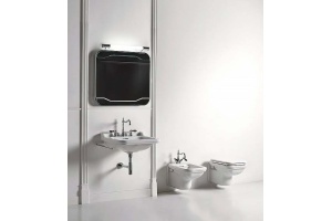 Зеркало без светильника Kerasan Waldorf 80х70 (740701) - 3