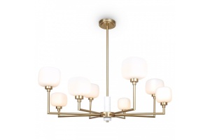 Люстра на штанге Freya Tender FR5373CL-08BS