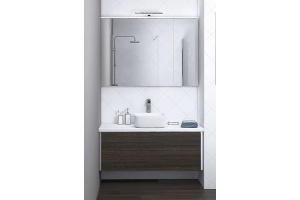 Тумба для комплекта AQUATON Брук 100 дуб феррара - 2