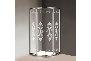 Душевой уголок Cezares Giubileo 90x90 см (GIUBILEO-R-2-90-SCORREVOLE-CP-Cr)