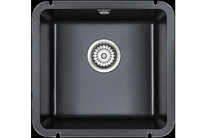 Мойка кухонная Paulmark Unter 45.5 черный матовый