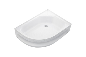 Поддон душевой асимметричный River Wemor 80/80/24 R (10000006056)