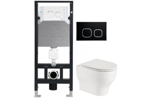 Комплект Weltwasser AMBERG 506 + ERLENBACH 004 GL-WT + AMBERG RD-BL (10000006771)