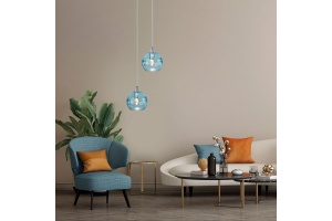 Подвесной светильник Eurosvet Lotus 50221/1 голубой - 3