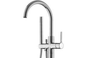 Смеситель напольный для ванны Cezares Eco хром, глянцевый (ECO-VDP-01) - 2