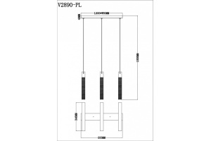 Подвесной светильник Moderli Novas V2890-PL - 2