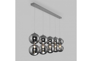 Подвесной светильник Eurosvet Selisa 50092/5 хром/дымчатый - 2